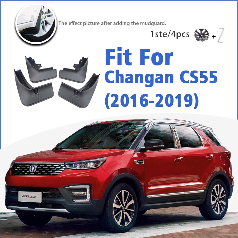 Changan CS55 2016-2019  ӵ  Front Rear 4pcs Mu..